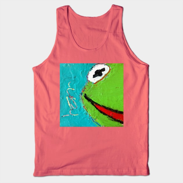 Kermit Tank Top by ElSantosWorld